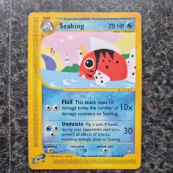 Pokemon TCG Seaking 59/147 Aquapolis Non Holo WOTC Pokemon Card - Image 1