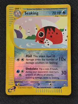 Seaking - 59/147 - Pokemon Aquapolis Reverse Holo Rare Card NM - Image 1
