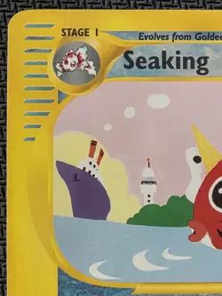 Seaking - 59/147 - Pokemon Aquapolis Reverse Holo Rare Card NM - Image 2