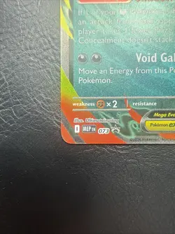 Mega Gengar Ex 073 Black Star Promo Pokemon Tcg Mint Condition - Image 2