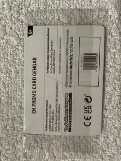 Gengar - 050/088 - EB Games Stamp - Pokemon Card - SEALED - Image 2