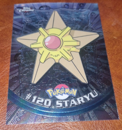 NM Chrome Topps Pokemon Staryu - Image 1