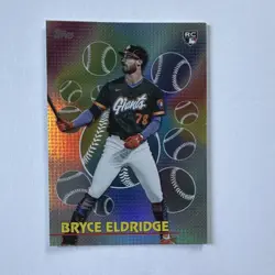Topps 2026 Topps Titans of the Game Bryce Eldridge Giants #TOG-38 RC Insert - Image 1
