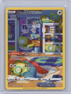 Dunsparce GG23/GG70 Holo Crown Zenith Galarian Gallery Pokemon NM - Image 1