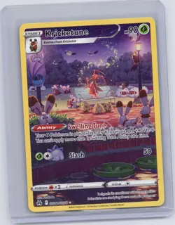Kricketune GG02/GG70 Holo Crown Zenith Galarian Gallery Pokemon NM - Image 1
