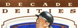 2016 Pantheon Todd Helton DECADE DEITIES /10 DUAL GAME USED PATCH GOLD SSP DD-TH - Image 3
