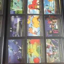 Pokemon Topps Tv Series Complete Set 1-25 Blue Logo 1999 - Image 2