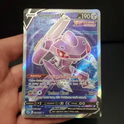 Pokemon TCG Genesect V Full Art Fusion Strike 254/264 - NM - Image 1