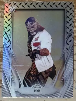 2026 Topps Chrome WWE Penta Diamond Plate Refractor Parallel Card! - Image 1