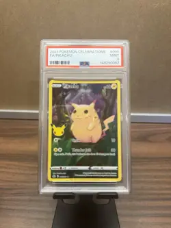 Pokemon Pikachu Holo Rare Card PSA 9 Celebrations 005/025 2021 #005 - Image 1