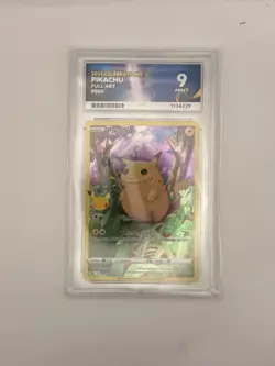 Pokemon Pikachu TCG Holo Rare Card Celebrations 005/025 Ace 9 - Image 1