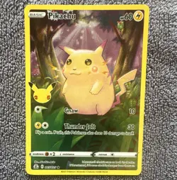 The Pokemon Company Pikachu 005/025 Celebrations 25th Anniv Holo Rare EN - Image 1
