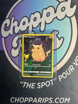 Pokemon Celebrations Pikachu Full Art Rare Holo #005/025 - Image 1