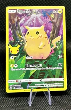 Pokemon TCG Pikachu Celebrations 005/025 Holo Holo Rare - Image 1