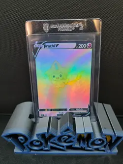 CUSTOMmade madeTOorder full art holo pokemon card PTL535 Jirachi - Image 1