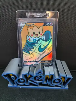 CUSTOMmade madeTOorder full art holo pokemon card PTL530 Togepi - Image 1