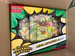 Pokemon TCG Mega Evolution—Ascended Heroes Mega Meganium ex Box Booster Promo 6x - Image 2