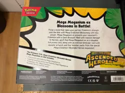 Pokemon TCG Mega Evolution—Ascended Heroes Mega Meganium ex Box Booster Promo 6x - Image 3