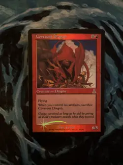Covetous Dragon Urza's Destiny Foil magic tne gathering reserved list - Image 1