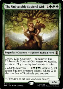 The Unbeatable Squirrel Girl 193 Marvel Super Heroes Magic: The Gathering NM - Image 1