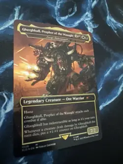 Ghazghkull, Prophet of the Waaagh! - (Borderless FOIL) Secret Lair - Image 2