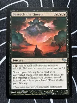 Beseech the Queen Shadowmoor Regular, Played, - Image 1