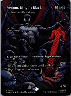 Venom, King in Black - Skithiryx, the Blight Dragon Magic Foil NM (A7) - Image 1