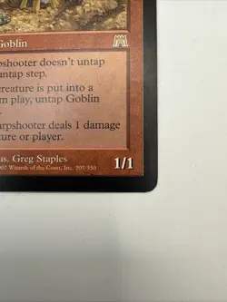 Goblin Sharpshooter MTG Onslaught Rare Card MP Magic: The Gathering - Image 2