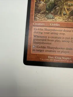 Goblin Sharpshooter MTG Onslaught Rare Card MP Magic: The Gathering - Image 3