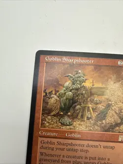 Goblin Sharpshooter MTG Onslaught Rare Card MP Magic: The Gathering - Image 4