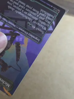 Michelangelo, Improviser (Borderless) (M 0219) TMNT MTG Foil - Image 5