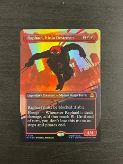 Raphael, Ninja Destroyer 0218 TMT Borderless Foil - Image 1