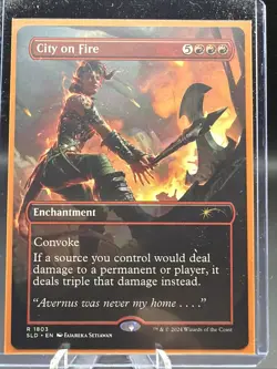 City on Fire 1803 Secret Lair Drop Magic The Gathering - Image 2