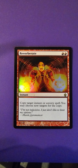 Reverberate Premium Deck Series: Fire and Lightning Foil - Image 1