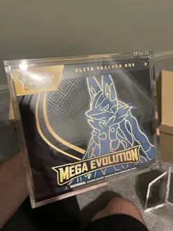 Pokemon TCG Mega Evolutions Lucario Elite Trainer Box ETB New Sealed - Image 1
