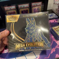 Pokemon TCG Mega Evolutions Lucario Elite Trainer Box ETB New Sealed - Image 1