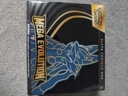 Pokemon TCG Mega Evolutions Lucario Elite Trainer Box ETB New Sealed - Image 1