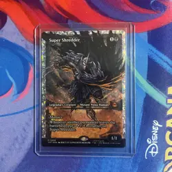 MTG Super Shredder (Showcase) (Fracture Foil) Teenage Mutant Ninja Turtles 295 - Image 1
