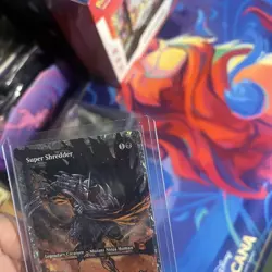 MTG Super Shredder (Showcase) (Fracture Foil) Teenage Mutant Ninja Turtles 295 - Image 4