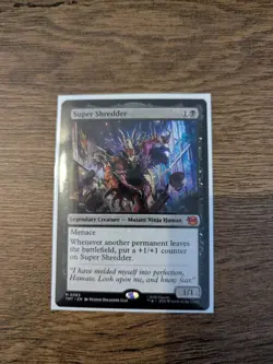 Super Shredder - MTG - Teenage Mutant Ninja Turtles non foil Pack fresh #0083 - Image 1