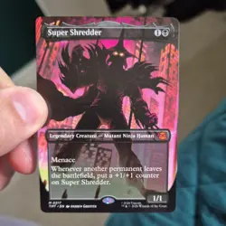 Super Shredder (Borderless) MTG Teenage Mutant Ninja Turtles M 0217 - Image 1