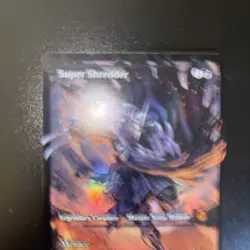 MTG Super Shredder Fracture Foil Teenage Mutant Ninja Turtles 295 - Image 3
