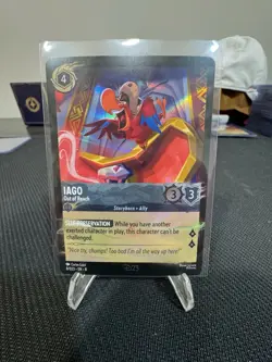 Disney Lorcana - Iago Out of Reach D23 Exclusive Trading Card 2025 - Image 1