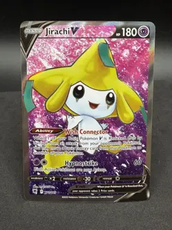 Jirachi V Full Art 170/189 SWSH10: Astral Radiance Holo Rare Pokemon TCG NM - Image 1