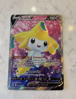 Pokemon TCG Jirachi V 170/189 Full Art Ultra Rare Astral Radiance NM Pack Fresh - Image 1