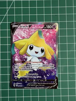 Pokemon TCG Jirachi V 170/189 Full Art Ultra Rare Astral Radiance NM Pack Fresh - Image 1
