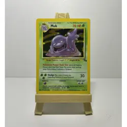 Pokemon Muk Fossil Holo Rare 70HP Card 13/62 Unlimited Edition - Image 1