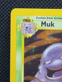 Pokemon Card - Muk 13/62 - Holo Rare - WOTC Fossil Set - Light Play #4 - Image 4