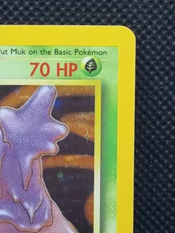 Pokemon Card - Muk 13/62 - Holo Rare - WOTC Fossil Set - Light Play #4 - Image 5