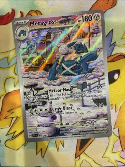 Metagross 178/162 Illustration Rare Temporal Forces Pokemon Card TCG English NM - Image 1